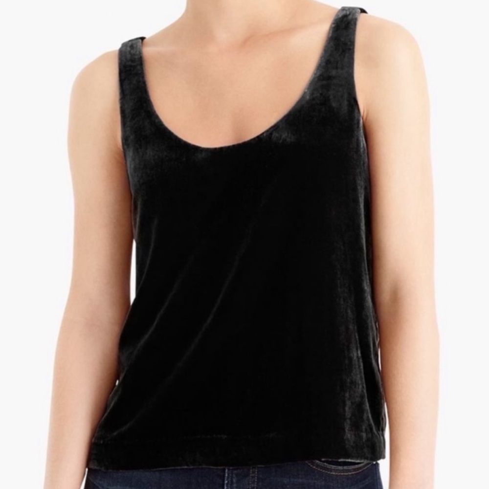 J CREW “Velvet” Tank Top